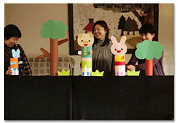 先生たちからおはなしのプレゼント