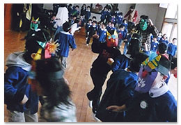 ２月　節分　おにわーそと