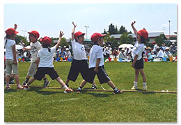 ６月　運動会　ヨーイ